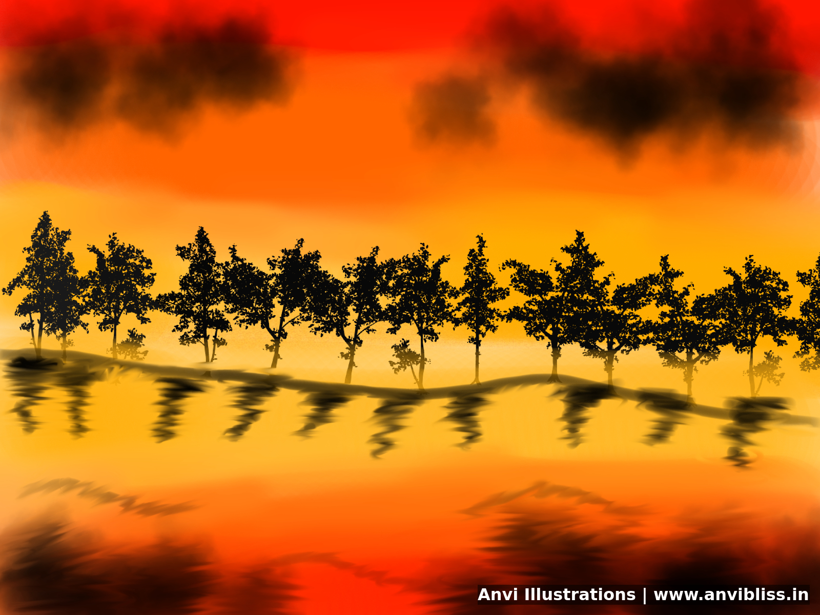 Nature-inspired artwork by Anvi